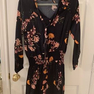 Floral dress in autumnal tones from Shopbop